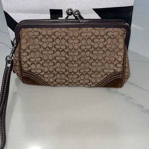 Coach wristlet